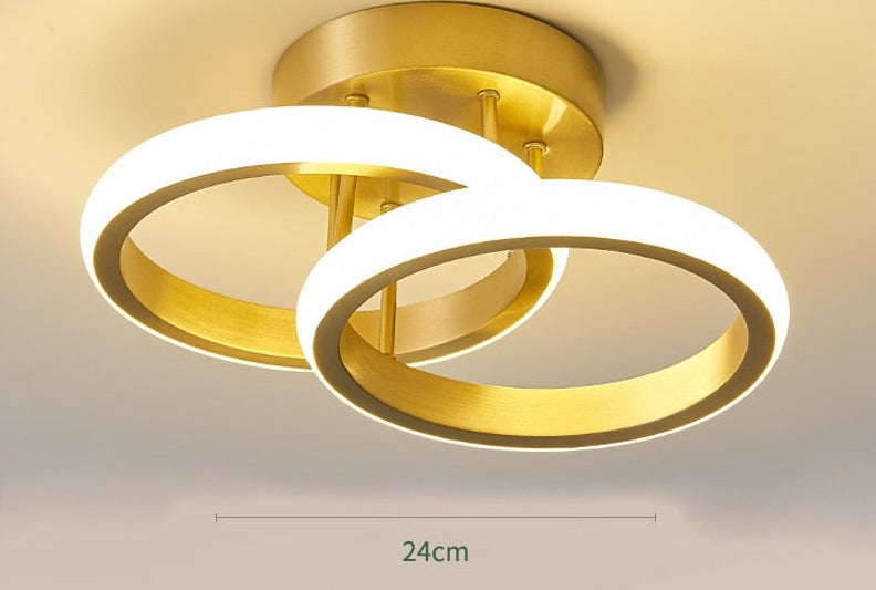 Moderne geometrische Form LED Deckenleuchte