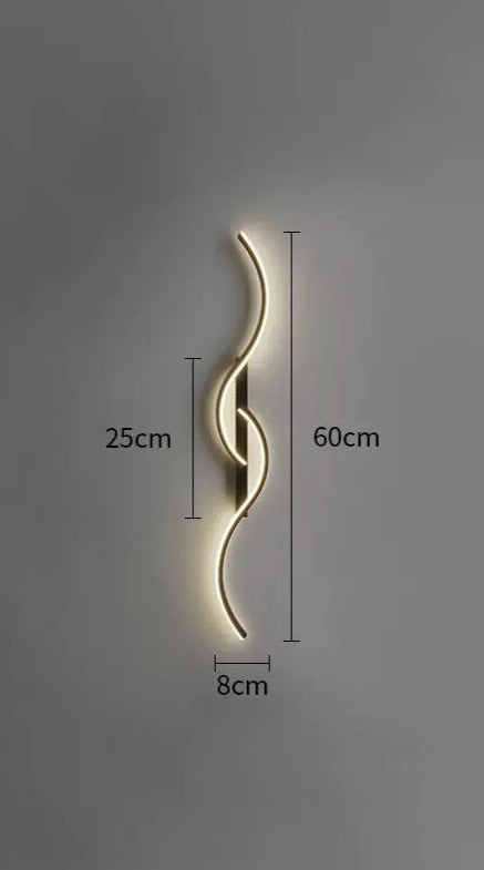 Lampe murale LED de style moderne