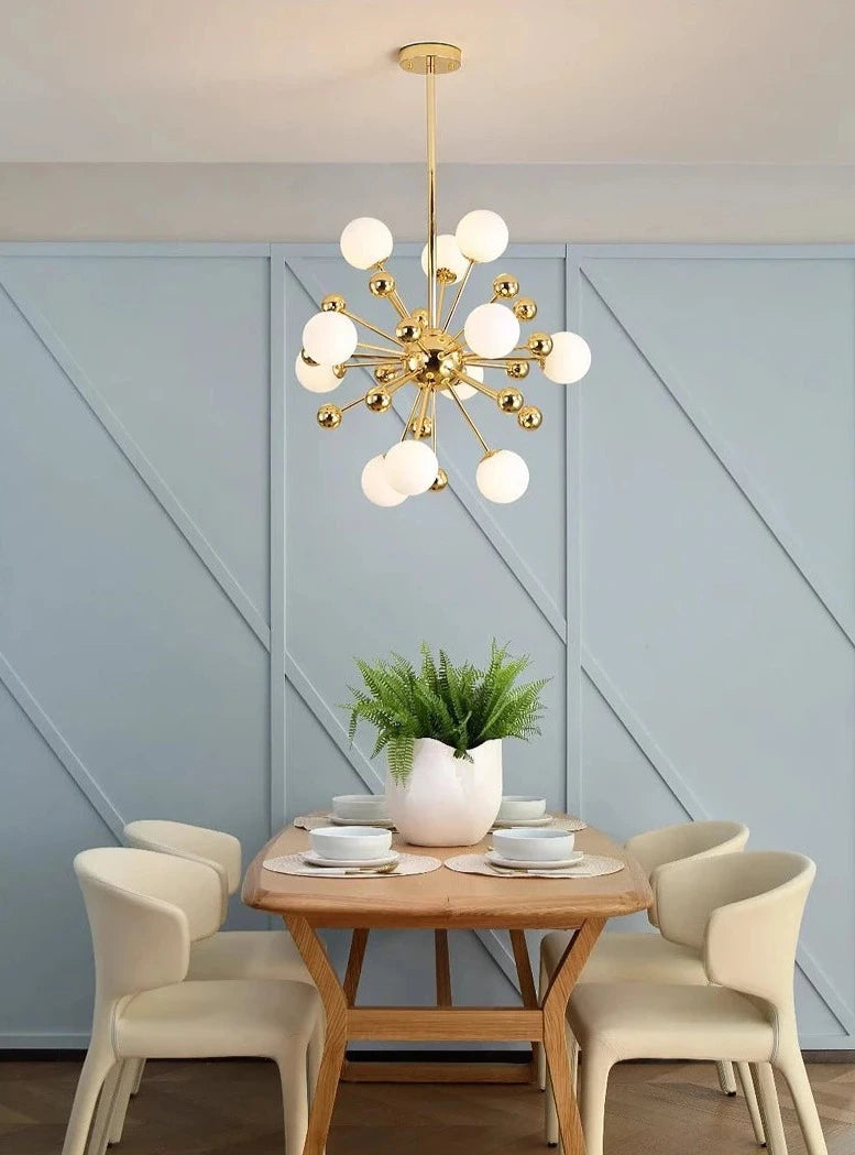 LUJOSO candelabro moderno iluminación de isla de cocina
