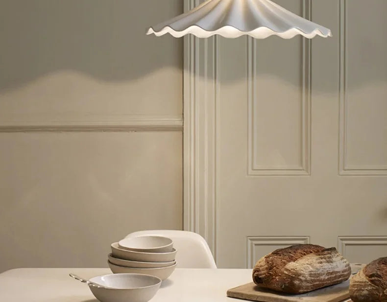 Vintage japan flower pendant light