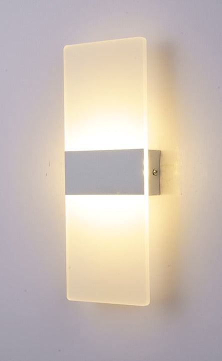 Moderne slaapkamer wandlamp
