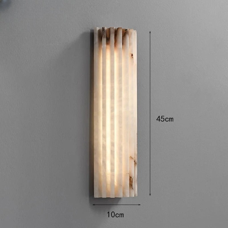 Applique murale royale en marbre Art déco