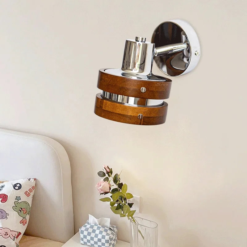 Lámpara de pared para dormitorio de diseño punk francés