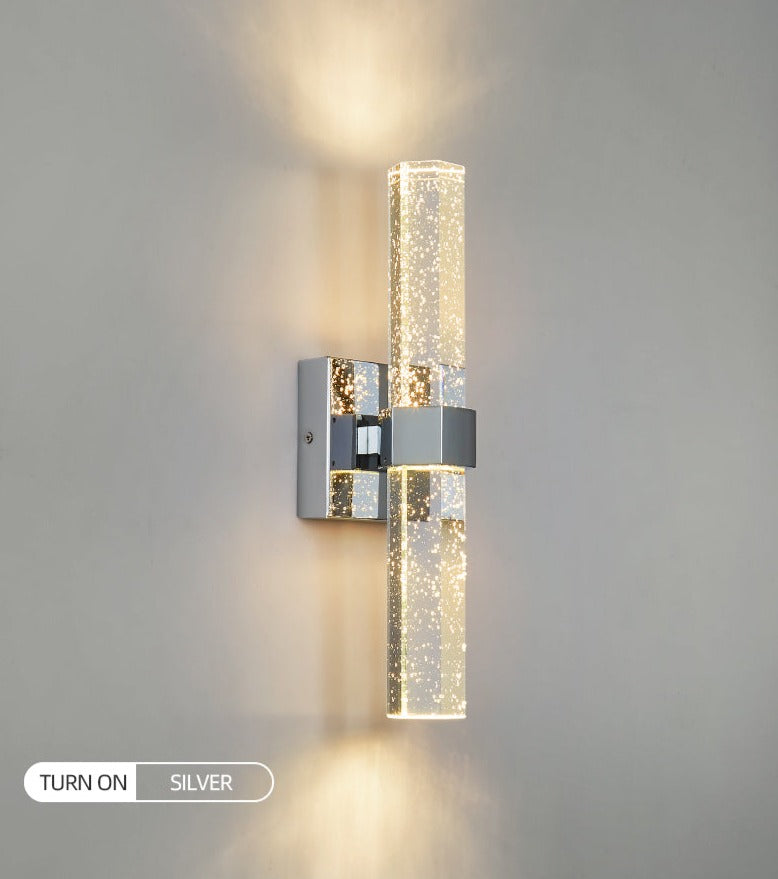 Applique murale de luxe avec bulle de cristal