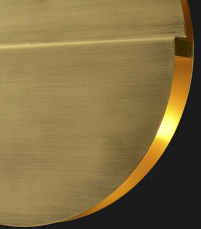 LUXELY modern copper ultra-thin wall lamp