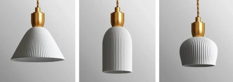 Dining ceramic pendant light
