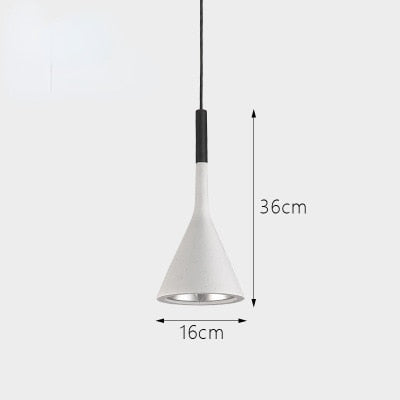 Wabi-Sabi Triangel Pendellampa