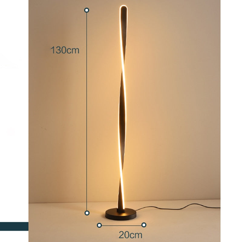 Lampadaire moderne dimmable aluminium