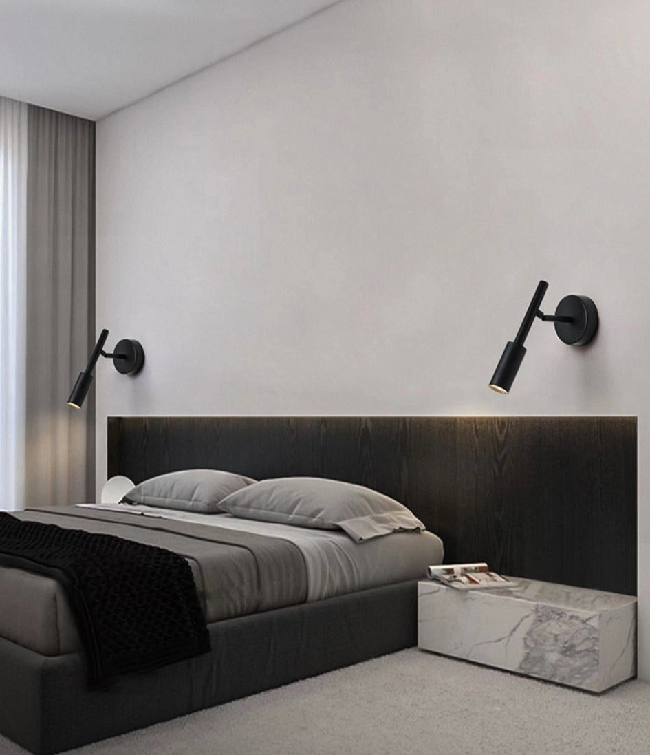 Lampe murale rotative