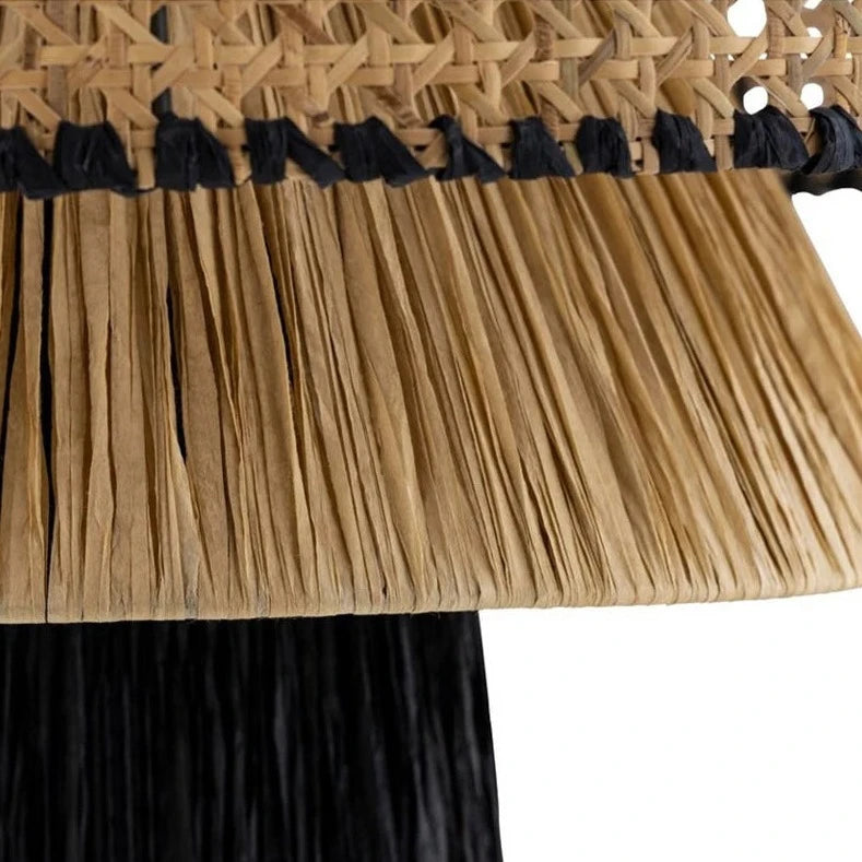 LUXELY nordic rattan pendant light