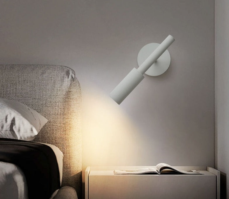 Lampe murale rotative