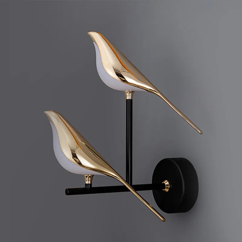 Vogels Wandlamp