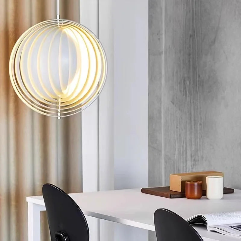 LUXE Deense maan led kroonluchter nordic