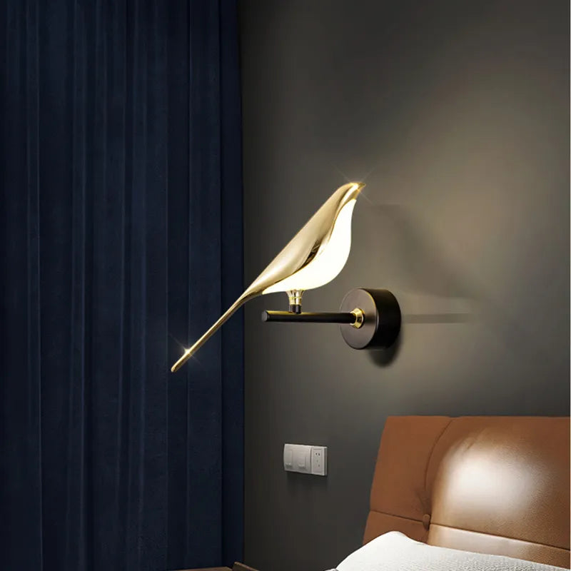 Vogels Wandlamp