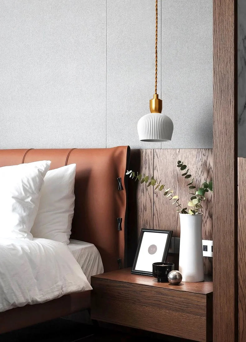 Dining ceramic pendant light