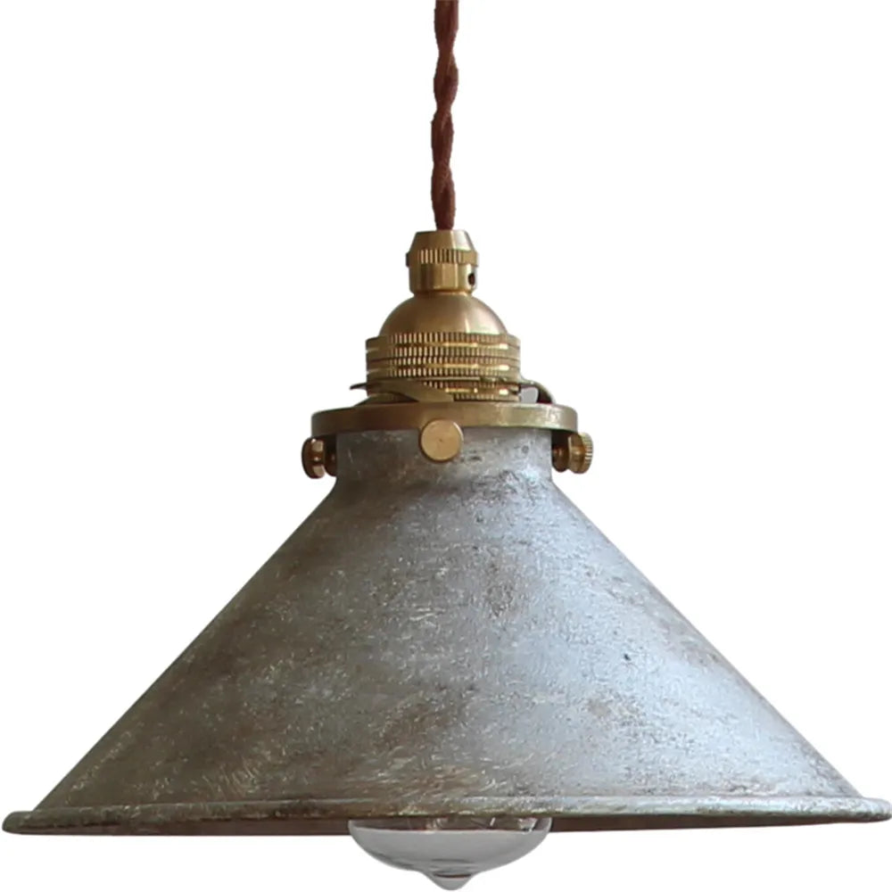 Industrial vintage pendant light