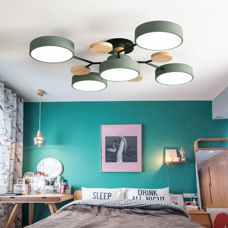 Luxueuze kunst plafondlamp