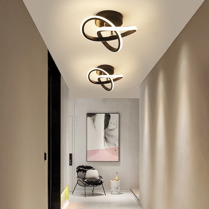 Moderne geometrische Form LED Deckenleuchte
