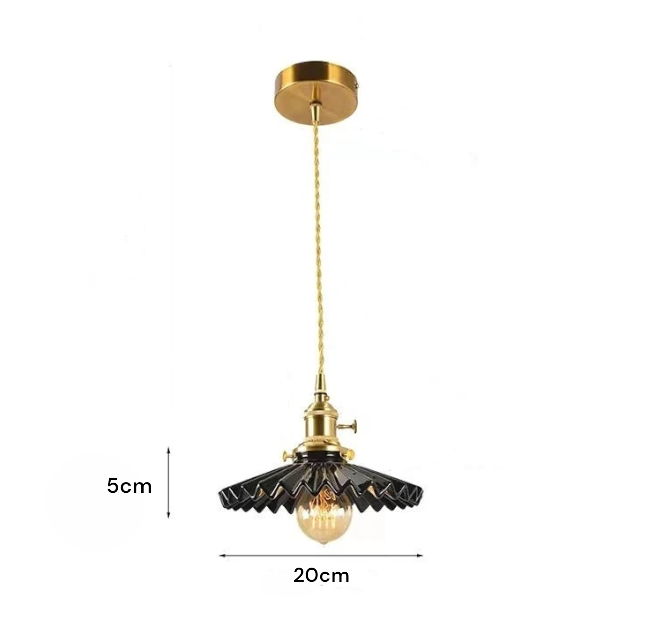 American vintage pendant light