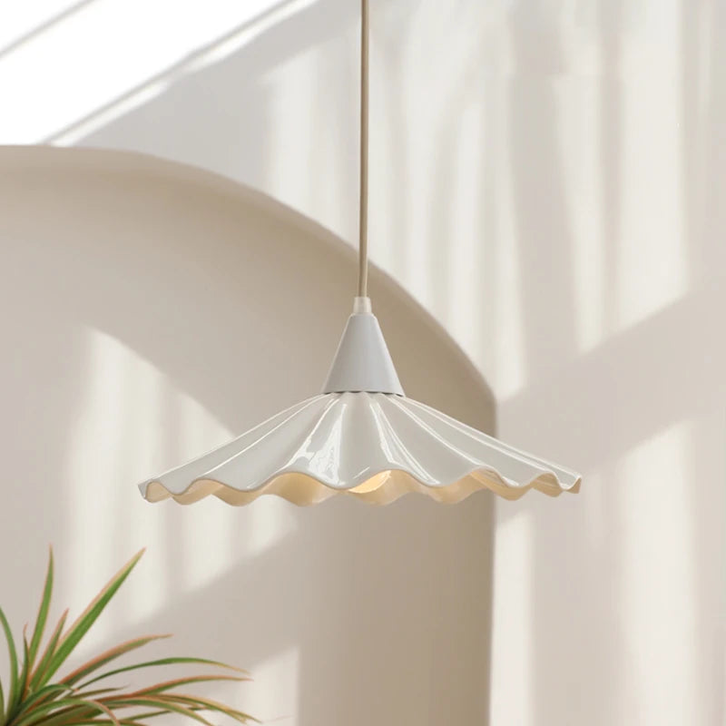 Vintage japan flower pendant light