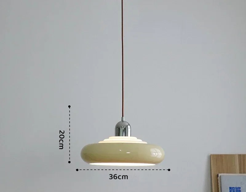 Bauhaus modern retro pendant light