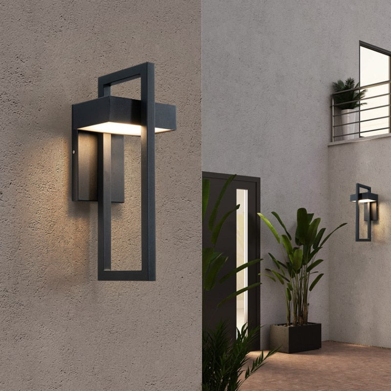 Modern Geometrical Garden Light