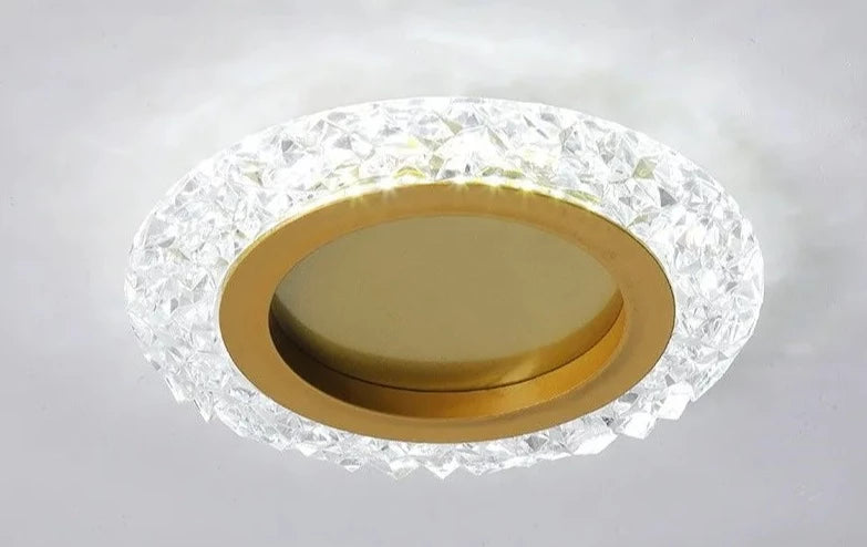 Deckenleuchte mit Kristalldesign