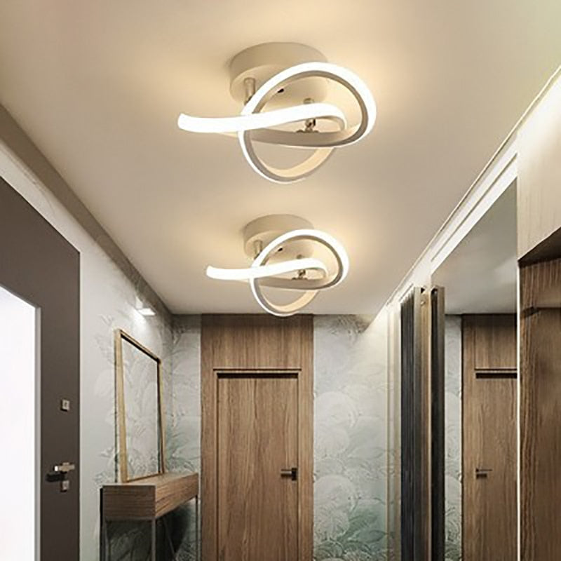 Abstract Shape Led Chandelier
