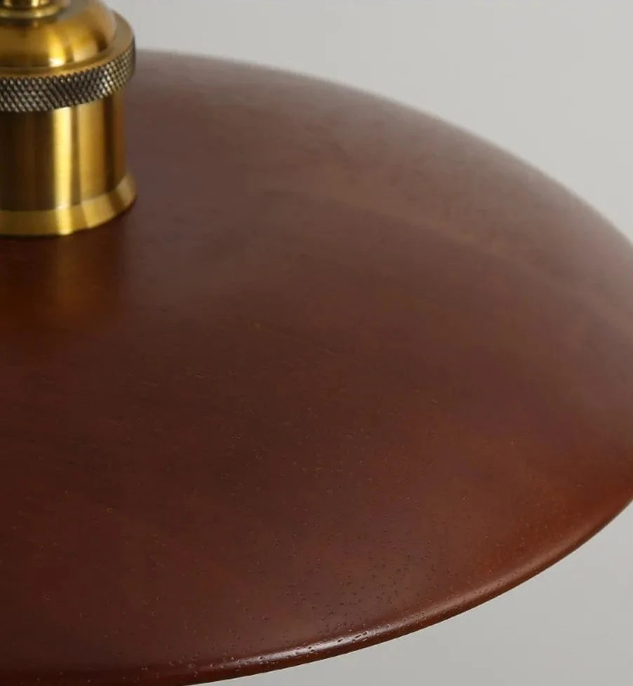 Nordic wood pendant light