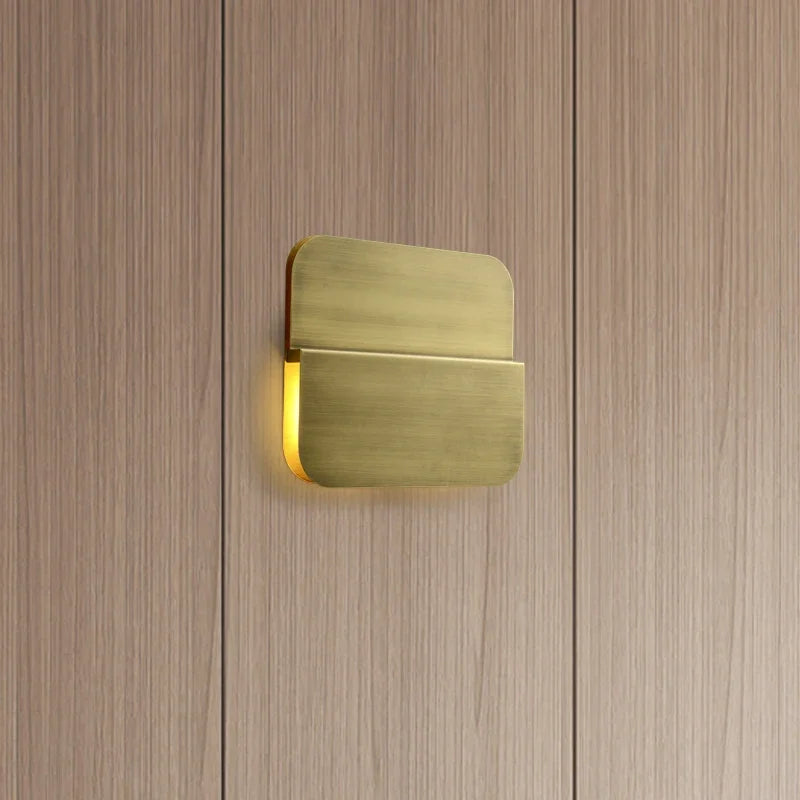 LUXELY modern copper ultra-thin wall lamp