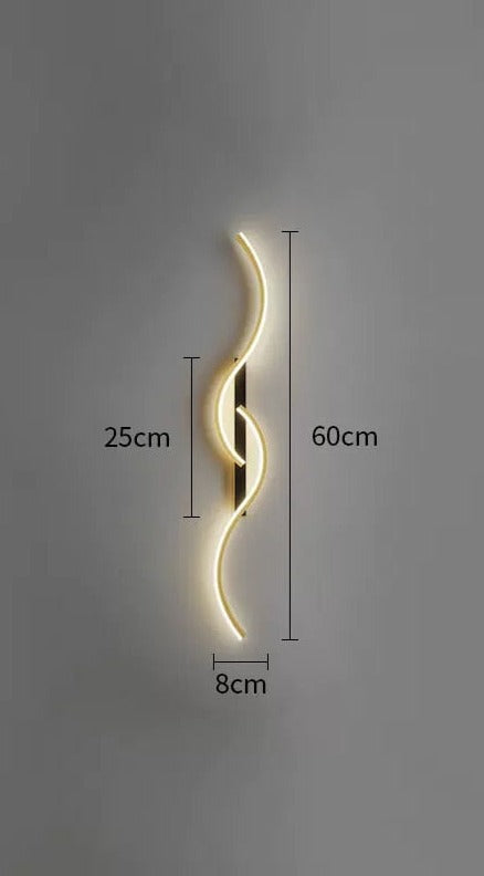 Lampe murale LED de style moderne