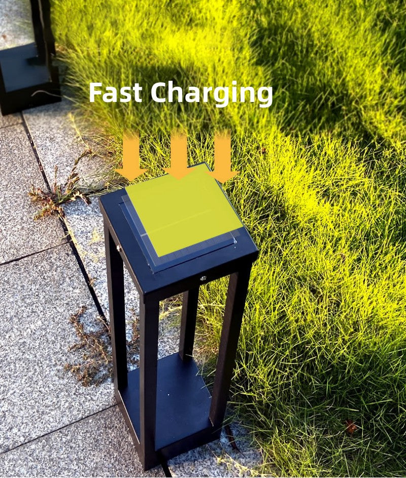 ING solcellslampa för gångväg