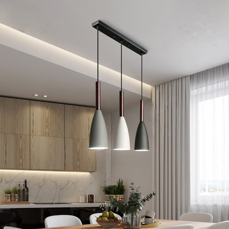 Set Deense Eetkamer Hanglamp
