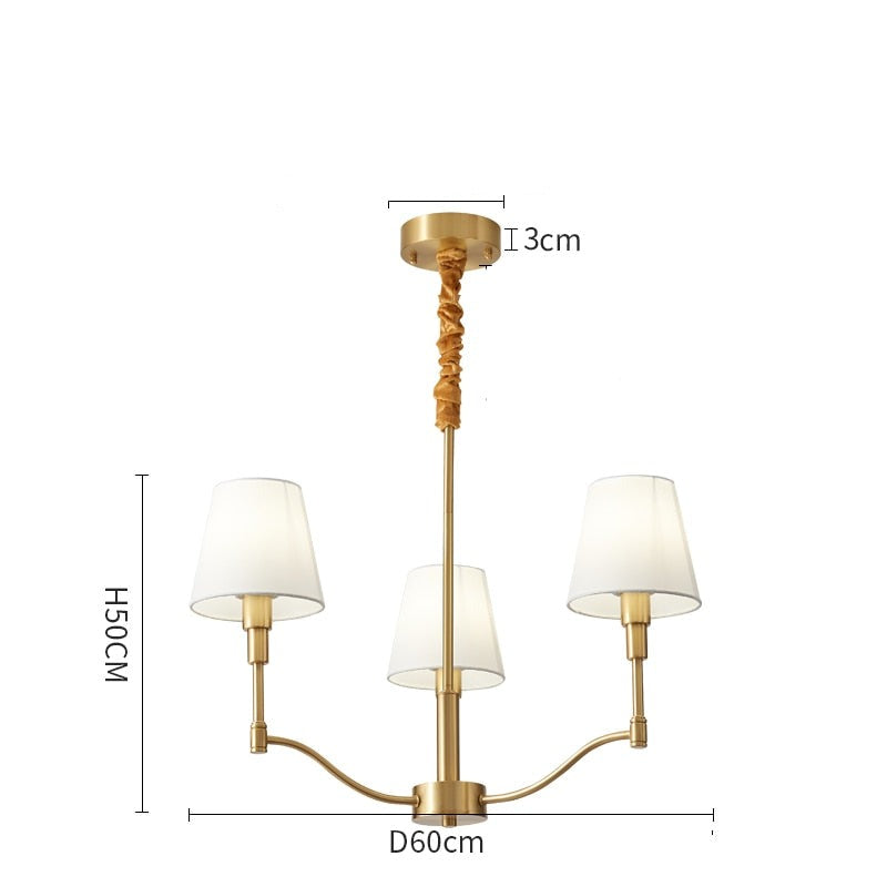 Retro-Wohnzimmer-Kronleuchter