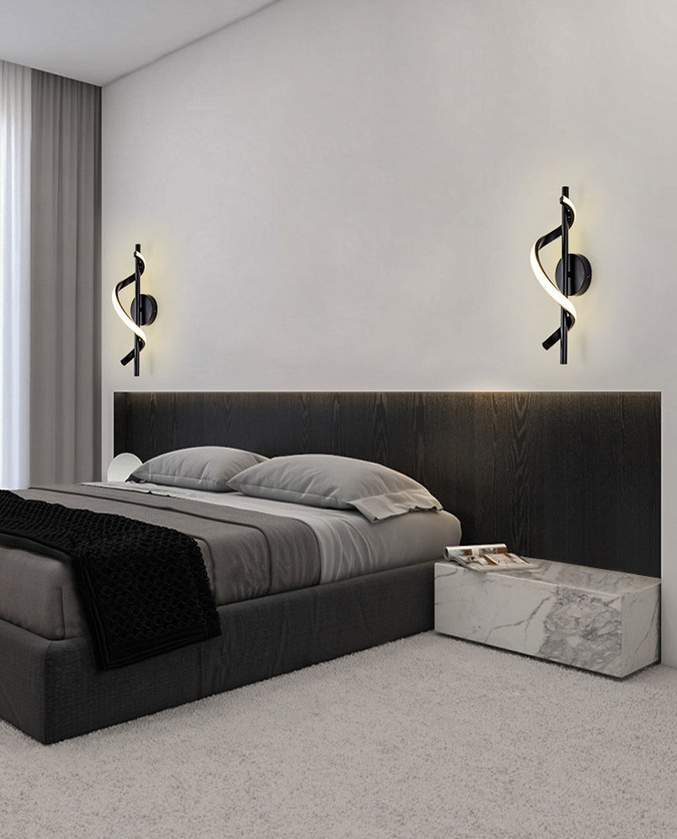 Moderne Spiraal Led Wandlamp