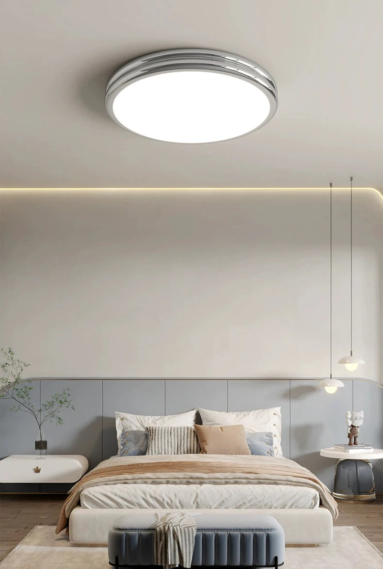 Moderne design crèmekleurige plafondlamp