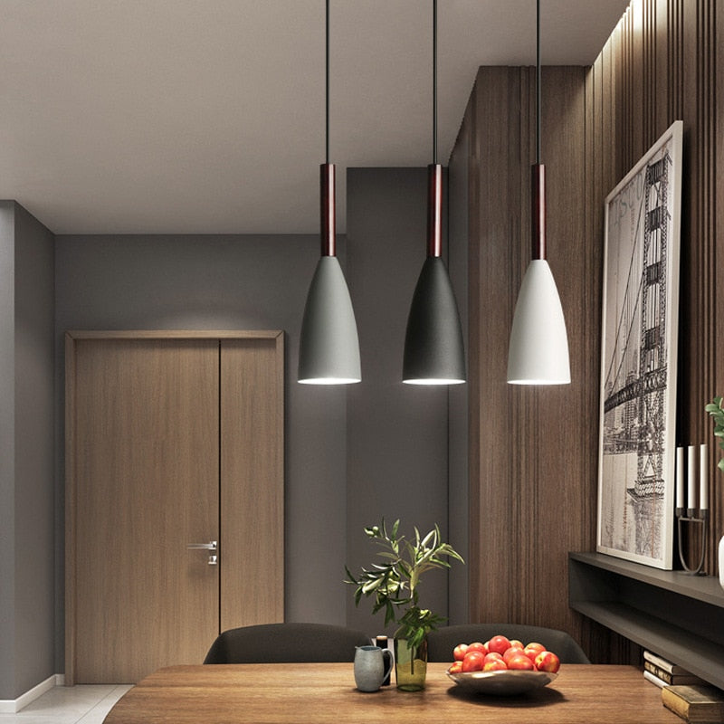 Set Deense Eetkamer Hanglamp
