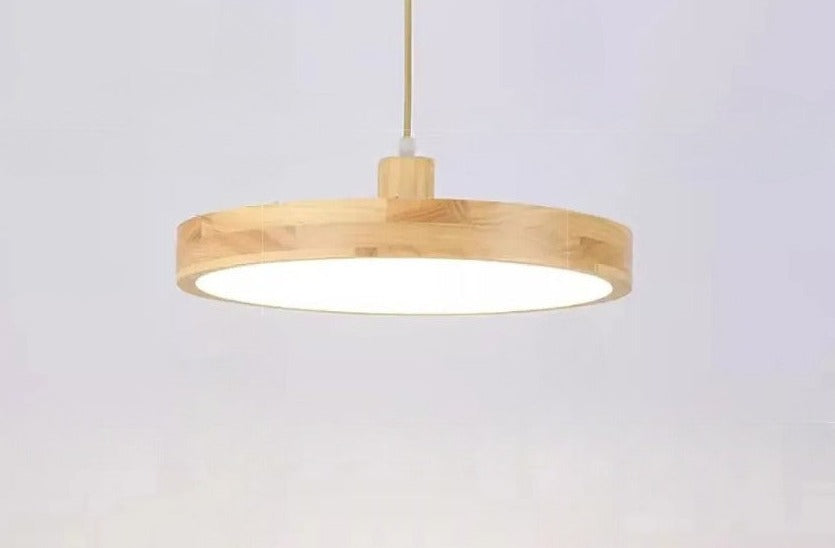 LUXE moderne japanse houten hanglamp voor de woonkamer