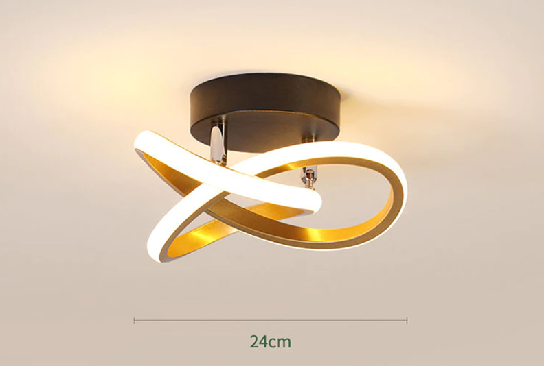 Abstract Shape Led Chandelier