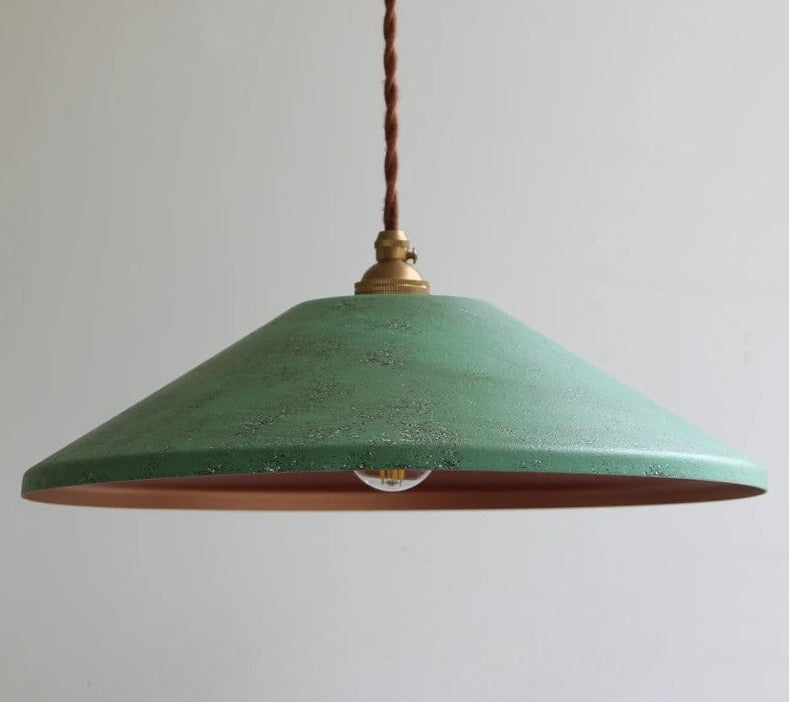 Industrial vintage pendant light