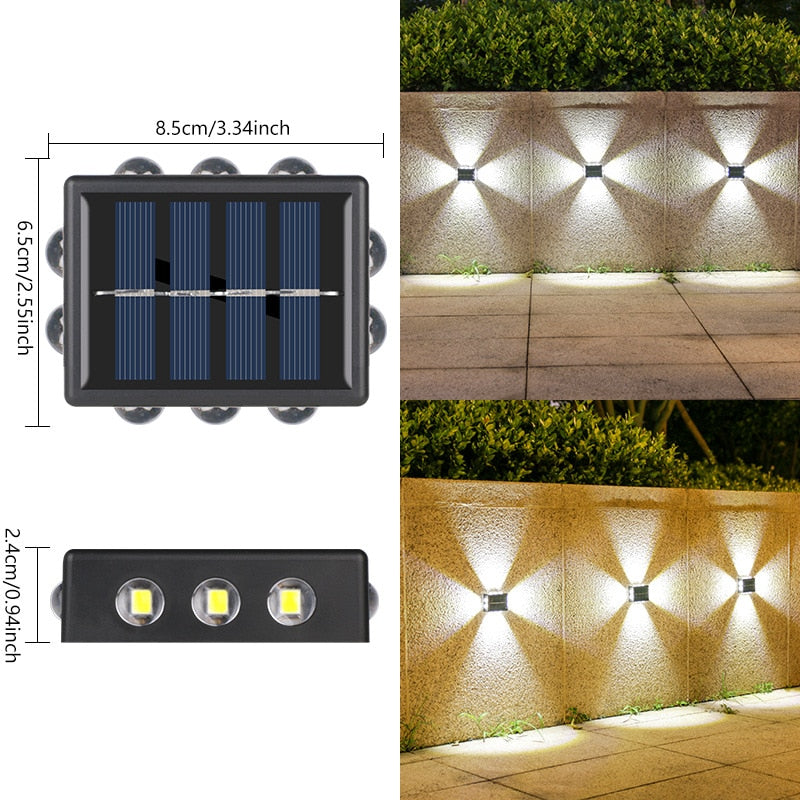 LQ Solar vägglampa