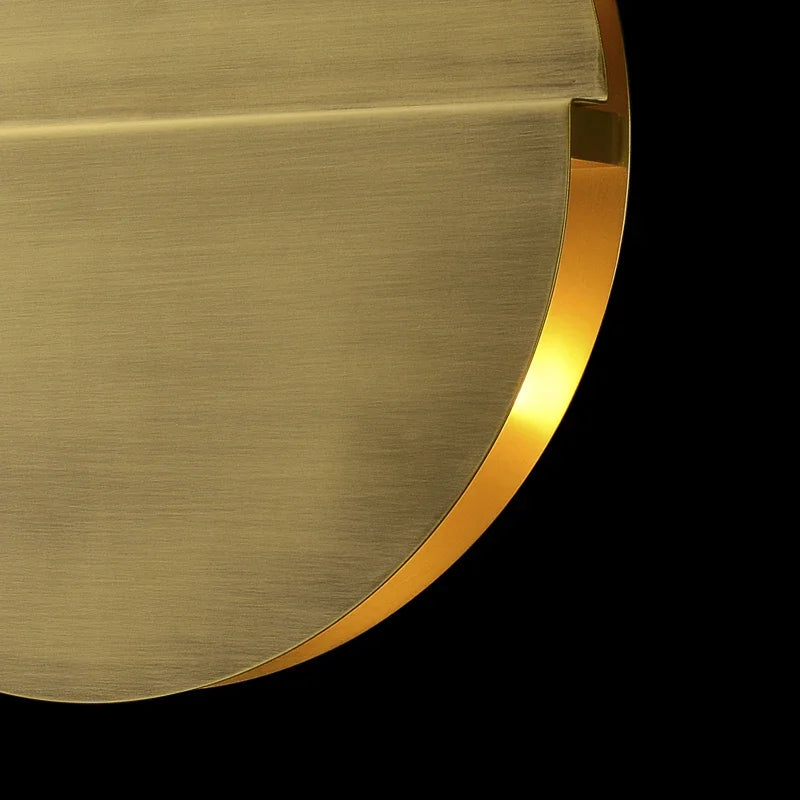LUXELY modern copper ultra-thin wall lamp