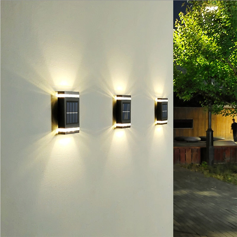 Solar Garden vägglampa