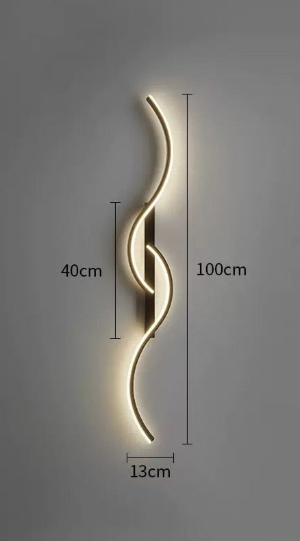 Lampe murale LED de style moderne