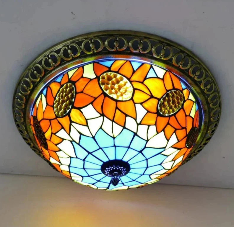 Plafonnier vintage Tiffany