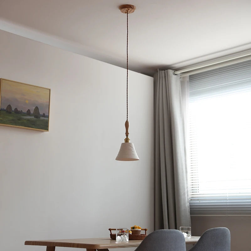 LUXELY suspension moderne minimaliste en céramique blanche