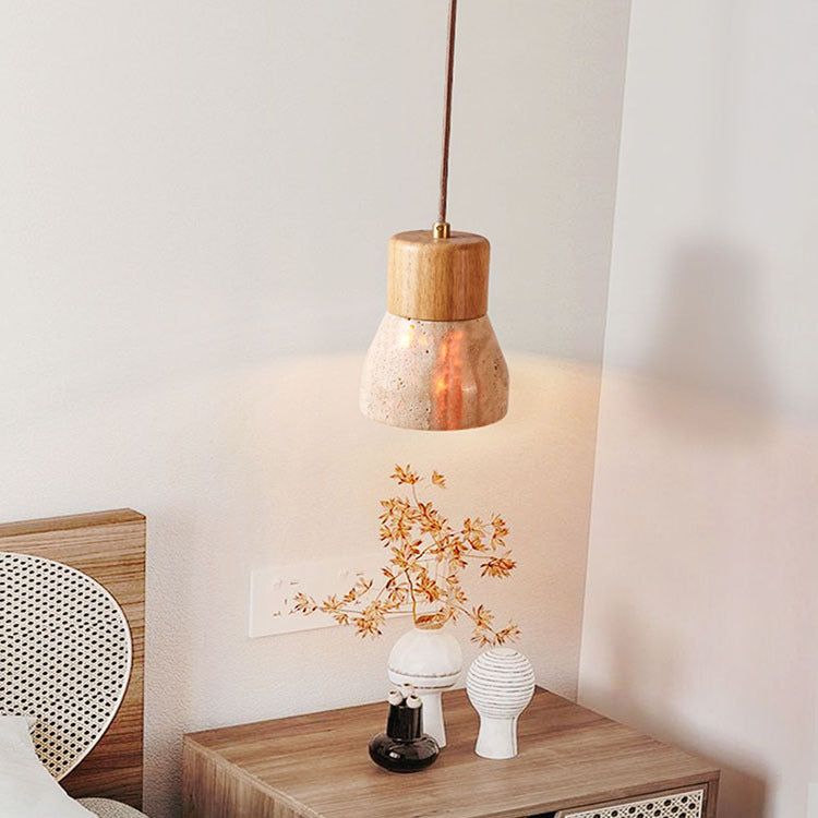 Lámpara colgante vintage Wabi-Sabi