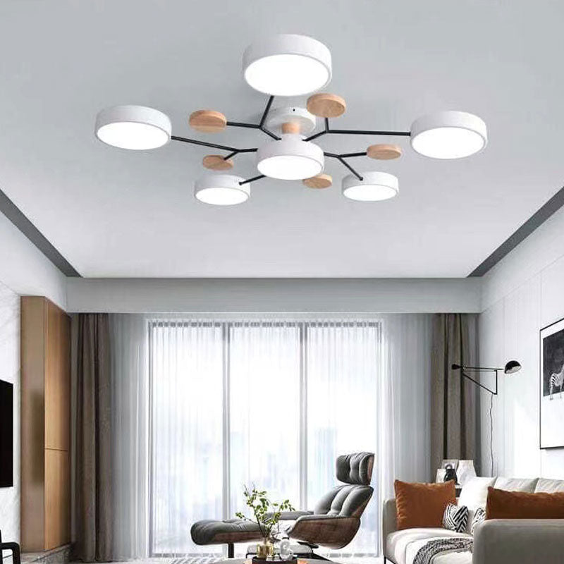 Luxueuze kunst plafondlamp