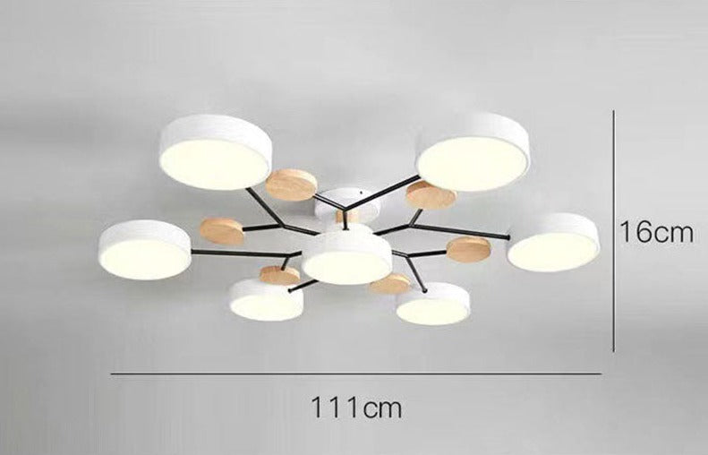 Luxueuze kunst plafondlamp
