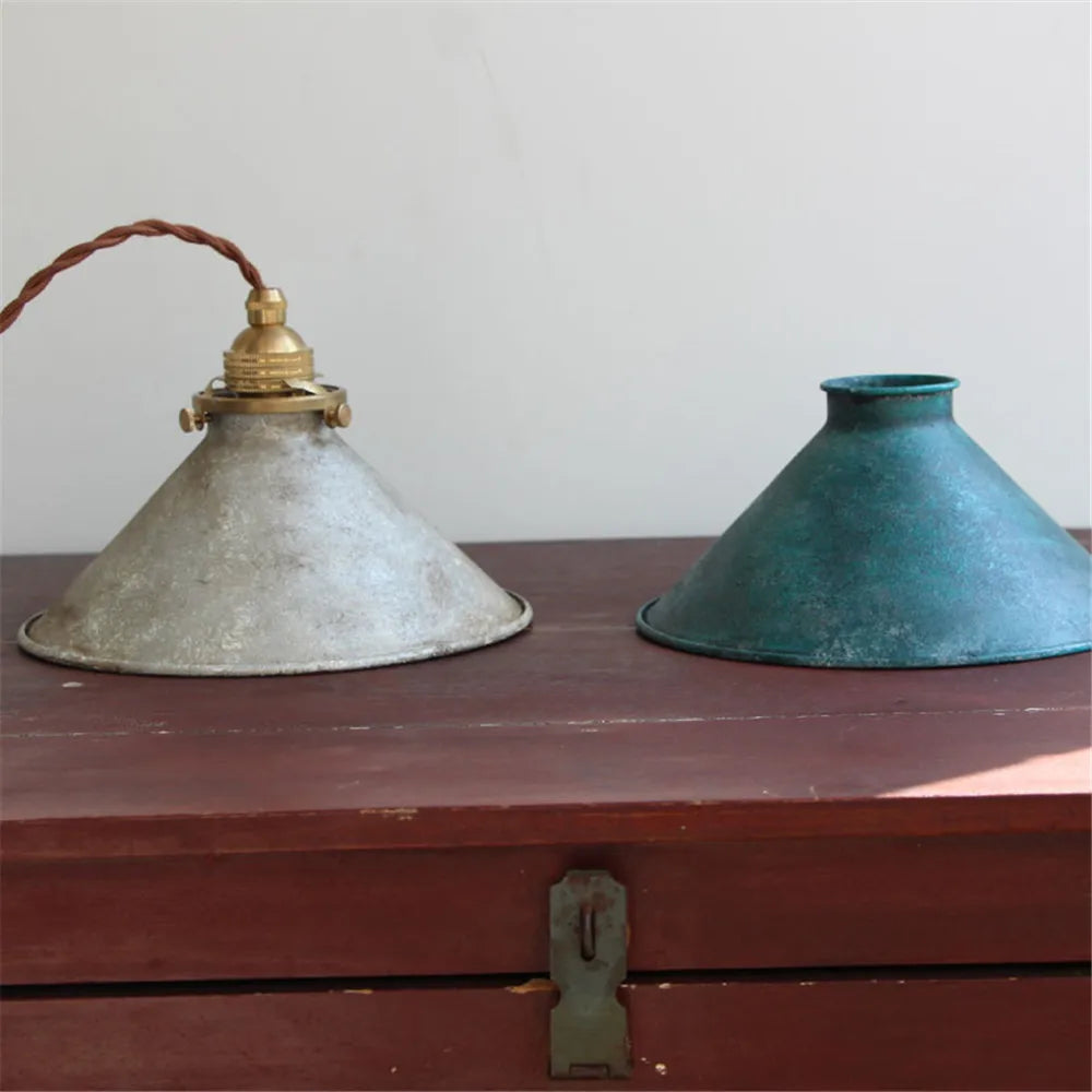 Industrial vintage pendant light